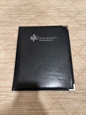 Black Leather Portfolio